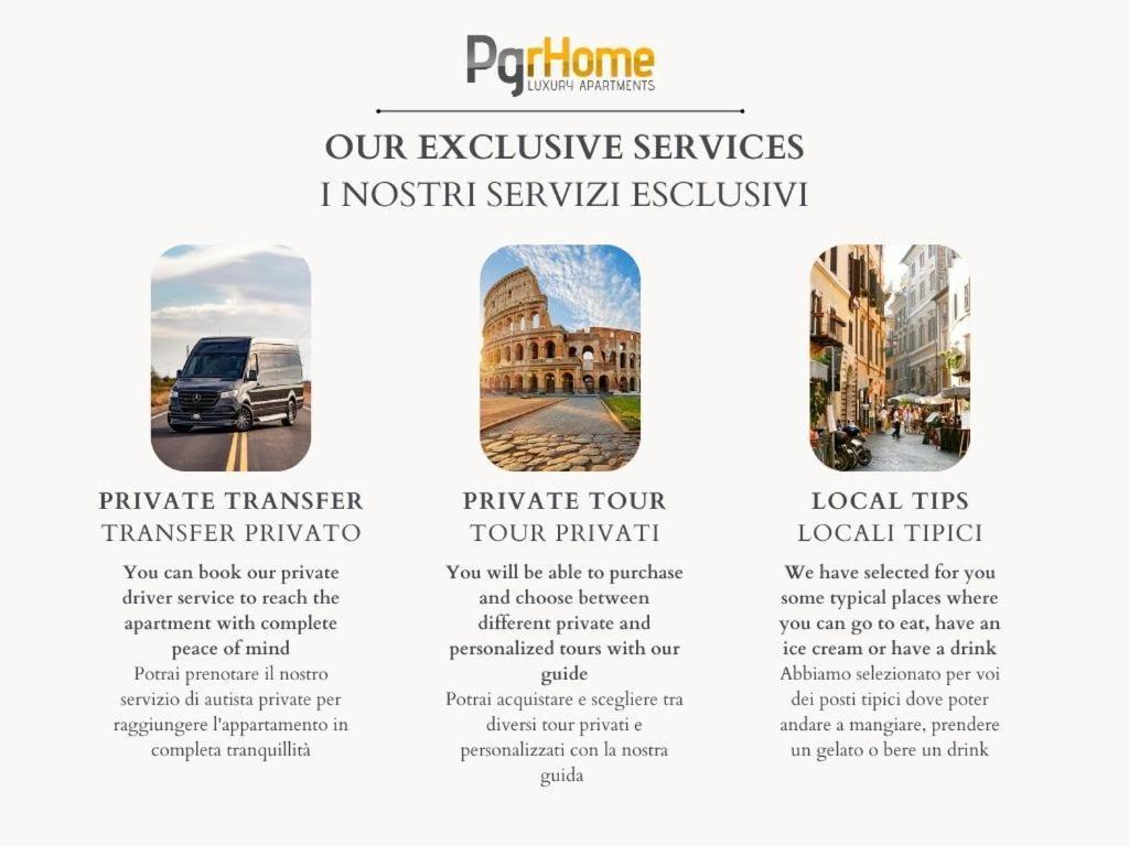 Pgrhome Borgo Vittorio Rom Exteriör bild